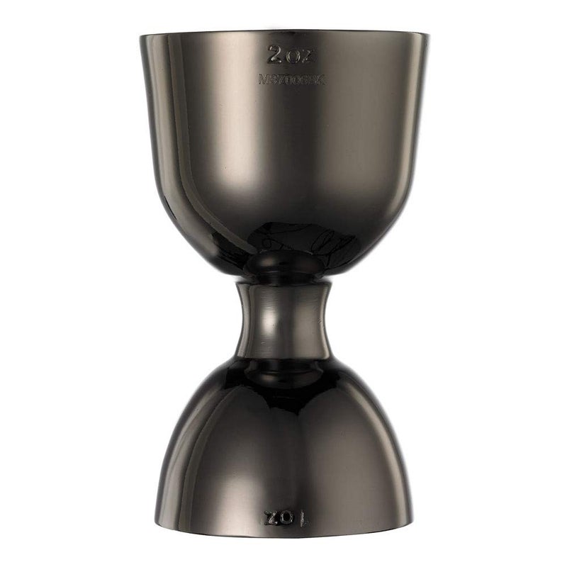Barfly M37006BK Heavy-Duty Straight Rim Bell Jigger, 1 oz x 2 oz, Gun Metal Black - Image 2